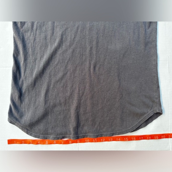 IMOGENE & WILLIE Distressed Raglan Sleeve Cotton Tee Shirt Basic Women’s Sz M - Picture 8 of 8